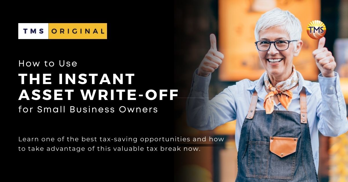How to Use the Instant Asset WriteOff for Business Owners